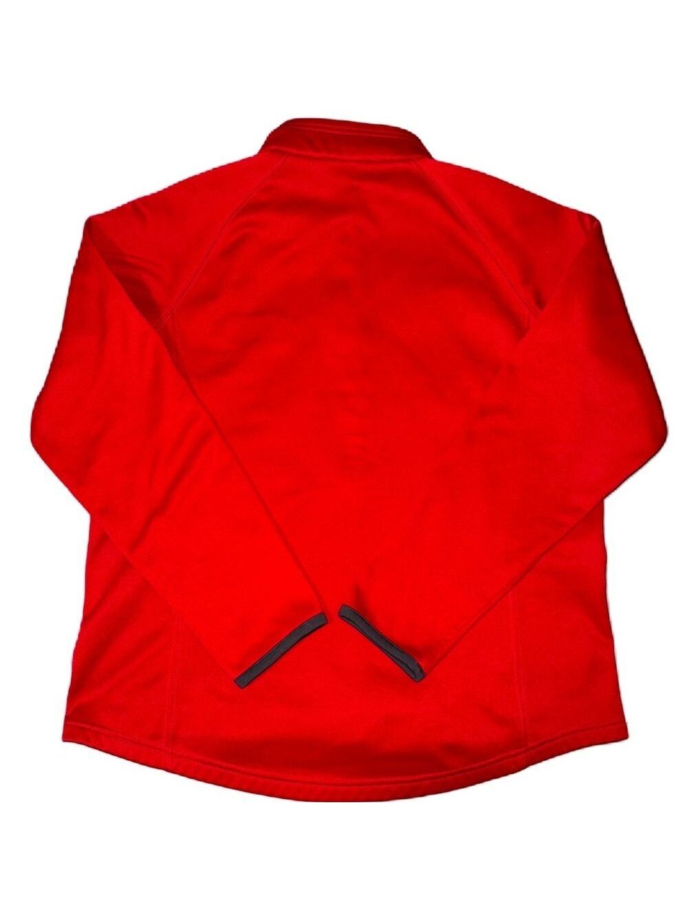 Tri-Mountain Performance Rogue Ales Women's Large Track Fleece Jacket Red EUC - Picture 3 of 5